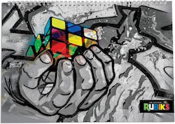 Graffiti Μπλοκ Ζωγραφικης Α4 Rubik's 26618 Graffiti Μπλοκ Ζωγραφικης Α4 Rubik's 26618