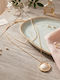 Grekas Double Necklace with Pearls