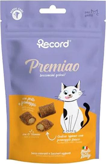 Record Premiao Cat Snack Τυρί 50gr