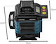 SPV T Selbstnivellierendes Cross-Line Laser-Nivelliergerät Rote Laserstrahl 3.7V mit Arbeitsbereich 20m
