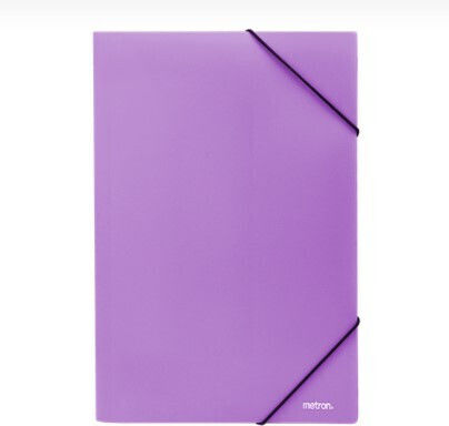 Dosar De Fișiere Cu Furtun Și Elastic Pentru Hârtie A4 Violet Dosar