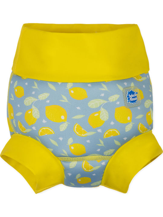Splash About Splash Kids Swimwear Swim Diaper Lemon