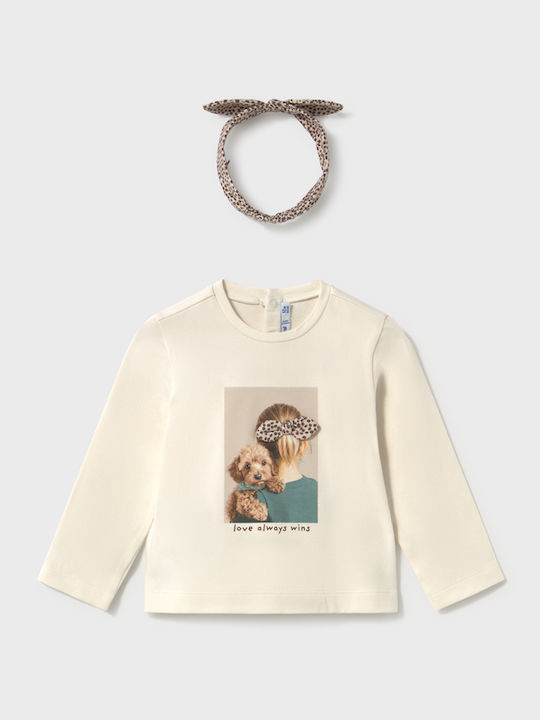 Kids T-shirt Beige