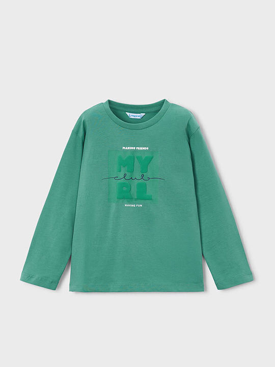 Mayoral Kinderoberteile T-Shirt Grün Basic