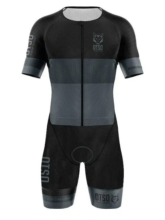 Otso Herren Triathlonanzug Schwarz