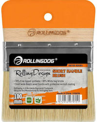 Rollingdog Kurze Griff Bürste 100mm