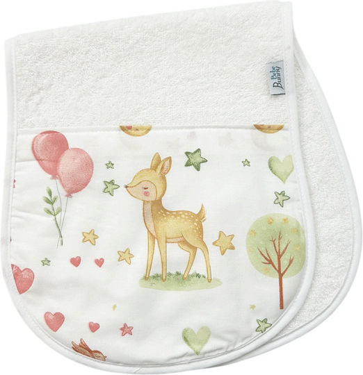 Bunny Bebe Shoulder Burp Cloth 23x54cm