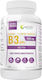 Wish Pharmaceutical Витамин B3 (PP) 500 mg + L-левцин + Пребиотик Специална Хранителна Добавка 120 капсули