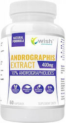 Wish Pharmaceutical Andrographis Extract 400mg 60 κάψουλες Wish Pharmaceutical Andrographis Extract 400mg 60 κάψουλες