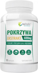 Wish Pharmaceutical Nettle Extract 600mg 90 κάψουλες Wish Pharmaceutical Nettle Extract 600mg 90 κάψουλες