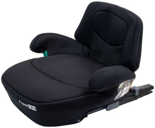 FreeOn Cosmo Plus Kindersitzerhöhung mit Rückenlehne i-Size mit Isofix Schwarz