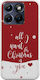 Frogs Handyhülle All I Want Weihnachten Motorola Edge 70 Fusion 5G Flexible Tpu Transparentes Silikon