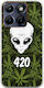Alien 420 Case Motorola Edge 70 Fusion 5g Flexible TPU Transparent Silicone