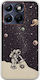 Husă Space Dust Motorola Edge 70 Fusion 5G Flexibil TPU Silicon Transparent