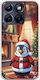 Mobile Phone Case Xmas Animals Penguin Motorola Edge 70 Fusion 5g Flexible TPU Transparent Silicone