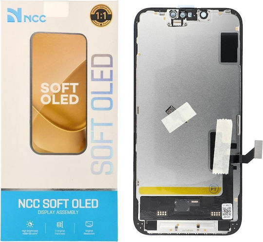 Ecran Ncc cu mecanism tactil pentru Iphone 16e Negru