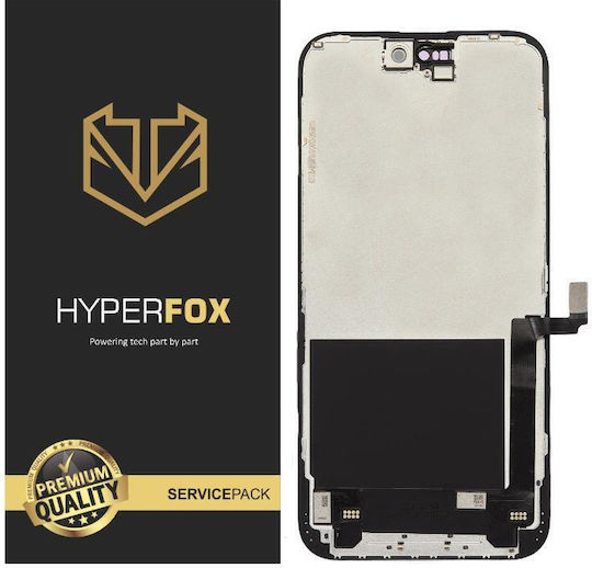 Hyperfox Ecran cu mecanism tactil pentru Apple Iphone 16 Plus Negru