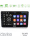 Clarion Auto-Audiosystem für Toyota Verso 2009-2018 Bluetooth USB Eingebautes Wi-Fi GPS Apple CarPlay Android Auto mit Touchscreen 9 Zoll