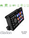 Clarion Car Audio System for Ssangyong Actyon / Kyron 2005-2014 Bluetooth USB WiFi GPS Apple CarPlay Android Auto with 9" Touch Screen