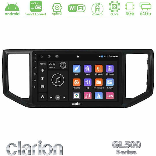 Clarion Автомобилна Аудио Система за Volkswagen Amarok 2017-2022 (Bluetooth/USB/Wi-Fi/GPS/Apple CarPlay/Android Auto) с Touch Screen 9"