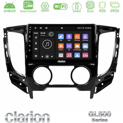 Clarion Car Audio System for Fiat Fullback Mitsubishi L200 2016 with Bluetooth USB and GPS