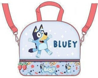Graffiti Σχολικό Τσαντάκι Φαγητού Χειρός Ροζ Bluey