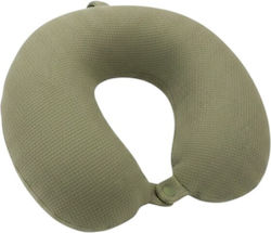Travel Pillow Memory Foam Green