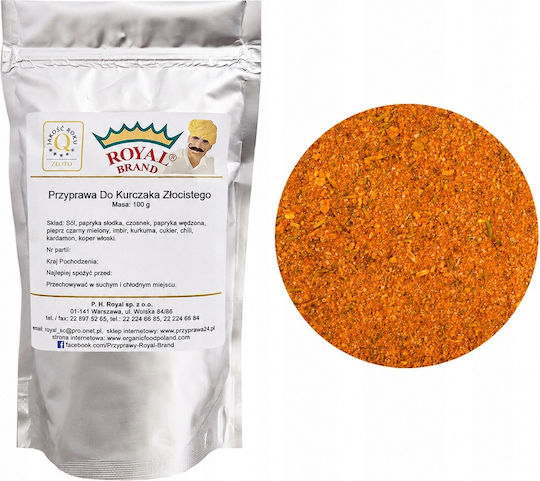 Μείγμα Μπαχαρικών Κοτόπουλο Złoty Kurczak Extra Royal Brand 100 G