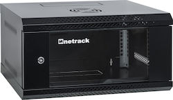 Netrack Dulap Montat Pe Perete Pentru Rack 19U Negru