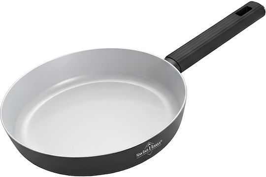 Swiss Haus 28cm Pfanne Ergonomischer Isolierter Texturierter Griff Schwarz