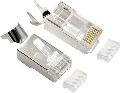 Gembird Конектор RJ-45 100 бр Златист LC-PTF7-01/100