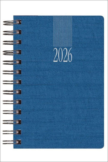 THeofylaktos Kashmir Daily Agenda 2026 White 16.6x24cm