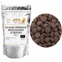 Organic Ritual Cocoa Mass Drops 250 G 100% Pure Cocoa Mass