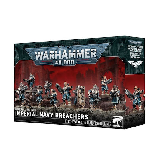Warhammer 40k Imperial Agents Imperial Navy Breachers 68-30