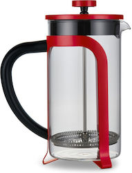 Френска преса Tchibo 800ml Червена