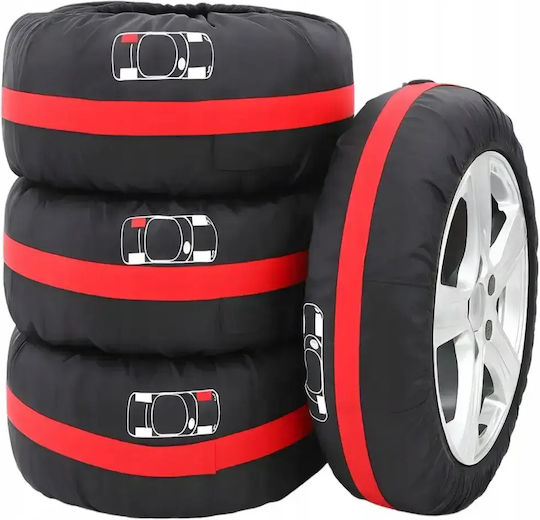 Auto Schutz Zubehör Abdeckungen Bereifung Wasserdicht Bis 80cm Set 4Stücke