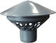 Pvc Vent Cap Ø 50 Gray Hp/w52