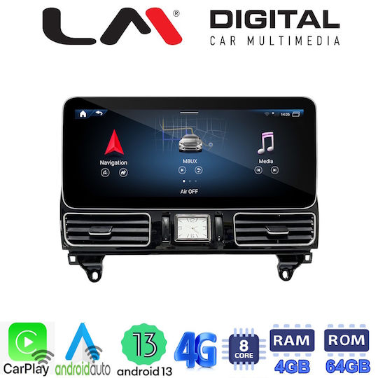 LM Digital Sistem Audio Auto Pentru Mercedes-Benz ML 2012 > 2015 Bluetooth USB Wi-Fi GPS Apple CarPlay Android Auto