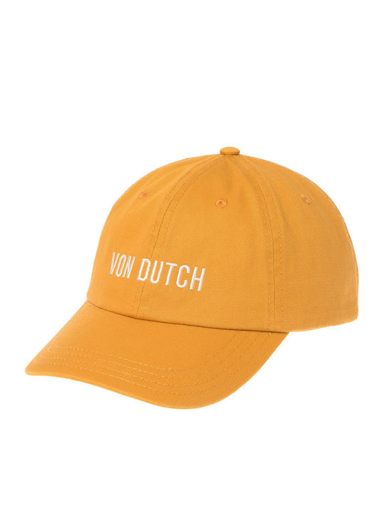 Mustard Cotton Dad Cap Von Dutch Mustard Cotton Dad Cap Von Dutch
