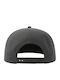 Atlantis S-bank Five Five-Panel Jockey Hat Recycled Polyester Dark Grey