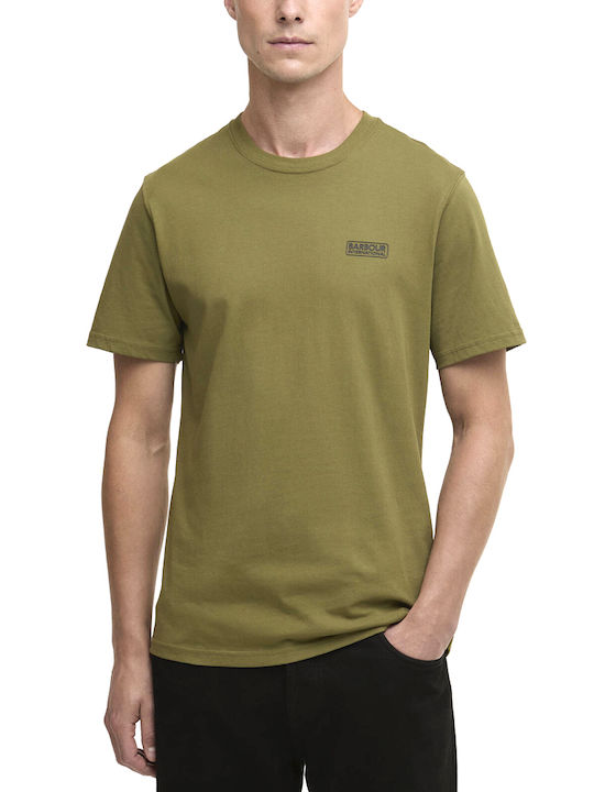 Barbour Logo Tricou cu mânecă scurtă Kaki