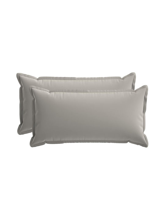 vidaXL Față De Pernă Houten Gri 80x40cm