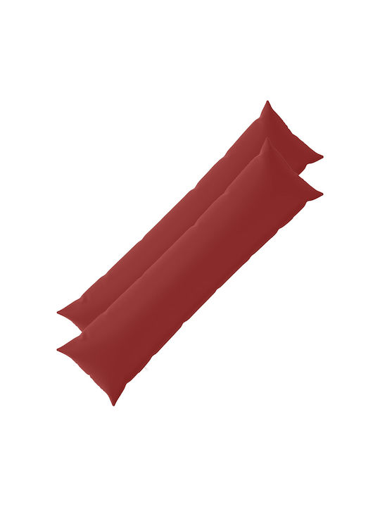 vidaXL vidaXL Zierkissen Heerlen Rotes 40x145cm