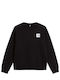 Herren Sweatshirt mit Kapuze Schwarz
