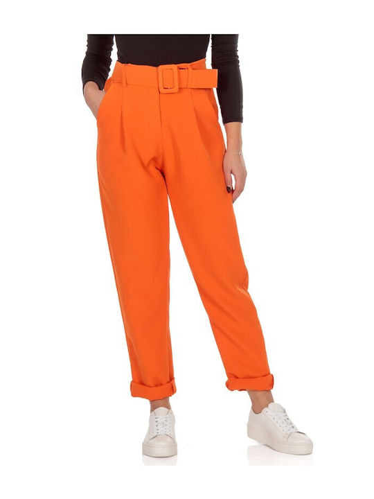 Πορτοκαλί Παντελόνι Ζώνη