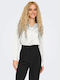 Long Sleeve Women's Shirt Ecru