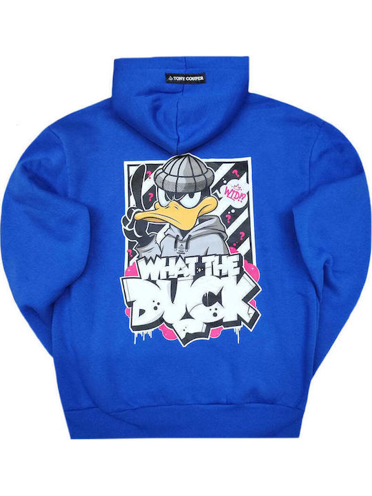 Tony Couper Men's Long Sleeve Hoodie Blue H26/25