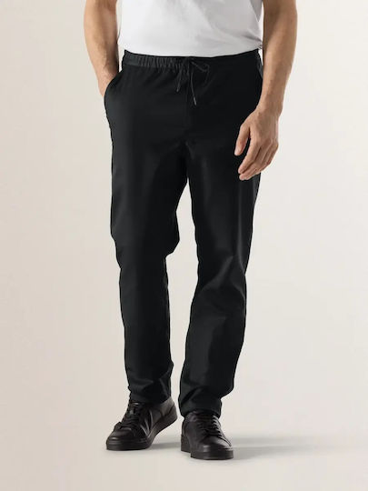 Pantalon De Bucătar Oslo Negru Cu Elastic Le Nouveau Chef