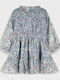 Mädchenkleid Hellblau