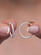 Heliophilia Silver Ohrringe aus Silber Graues